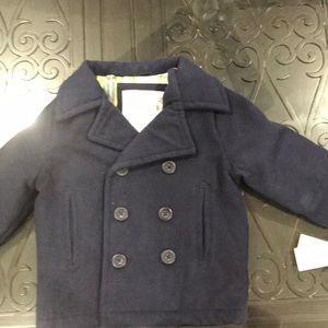Boys Carter’s navy coat
